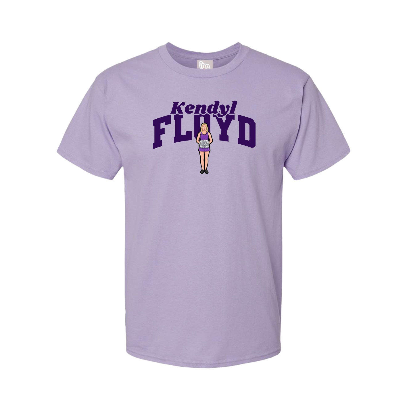 Tee — Signature Arch in Purple