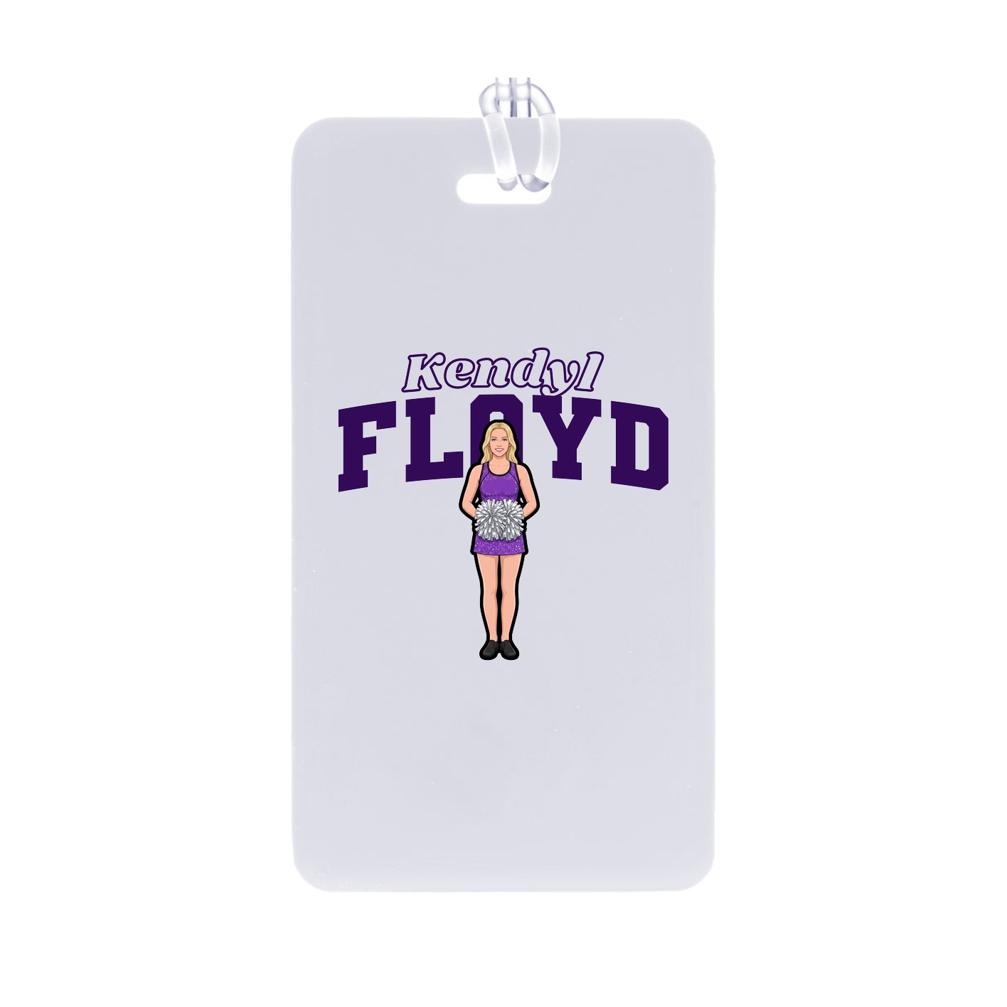 Bag Tag — Name Arch in Classic