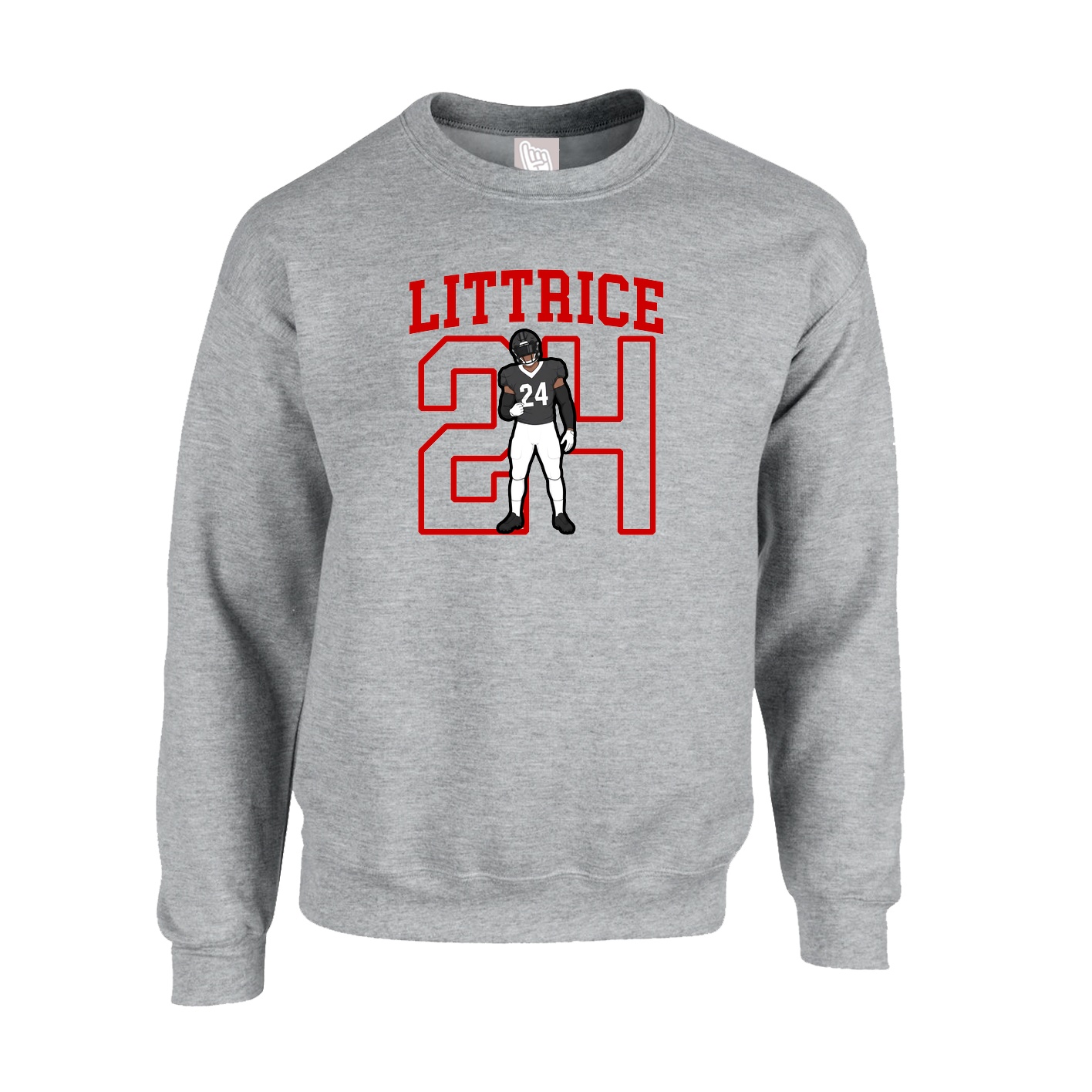 Fleece Crew — Shirsey in Grey