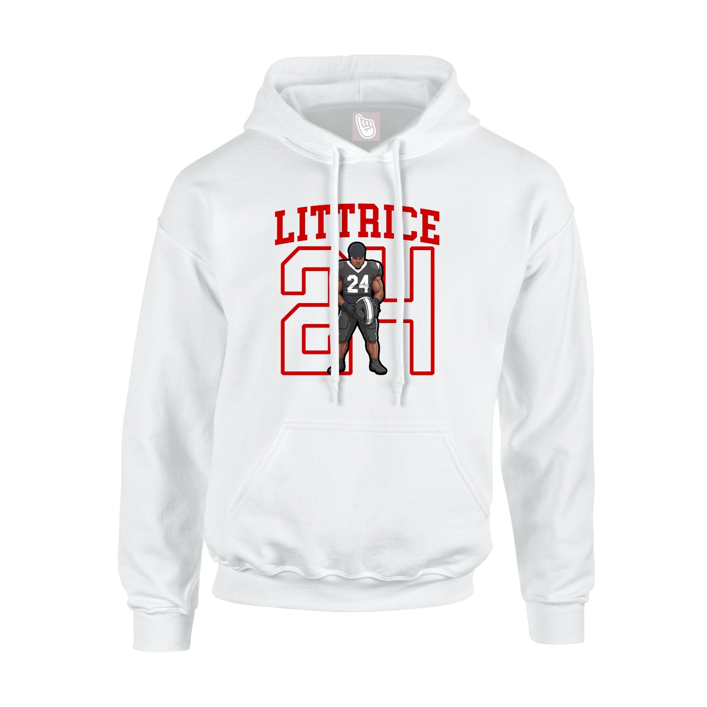 Youth Hoodie — Shirsey in White