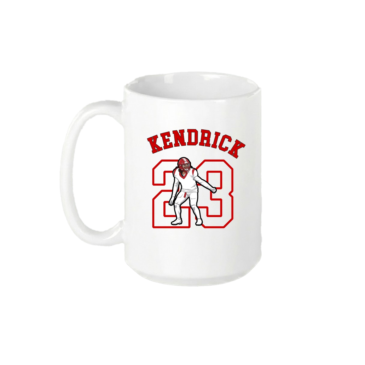 15oz Coffee Mug — Shirsey Arch in White