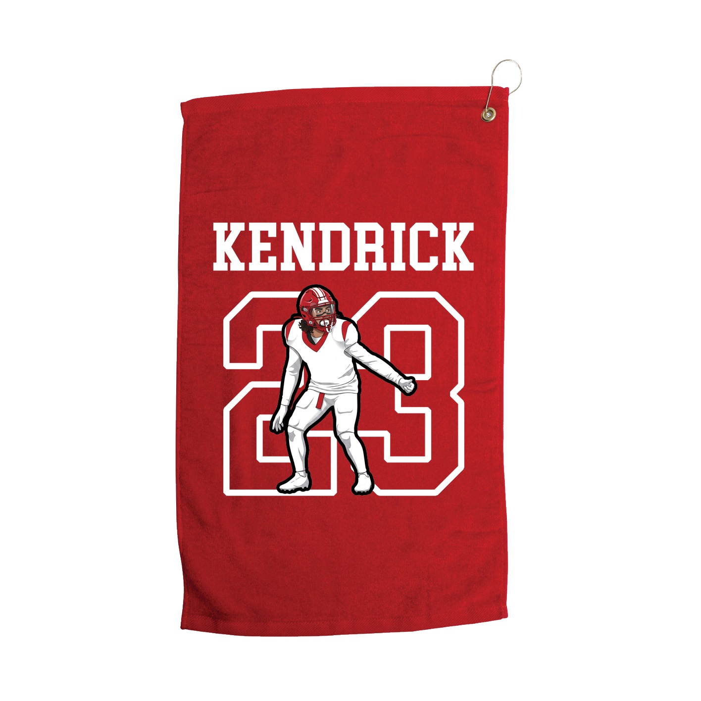 Golf Towel — Shirsey in Red