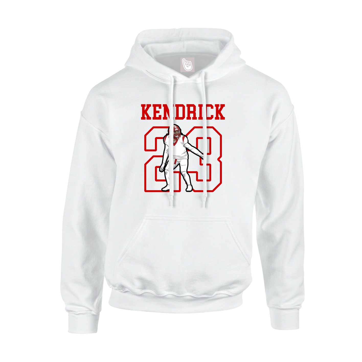 Youth Hoodie — Shirsey in White