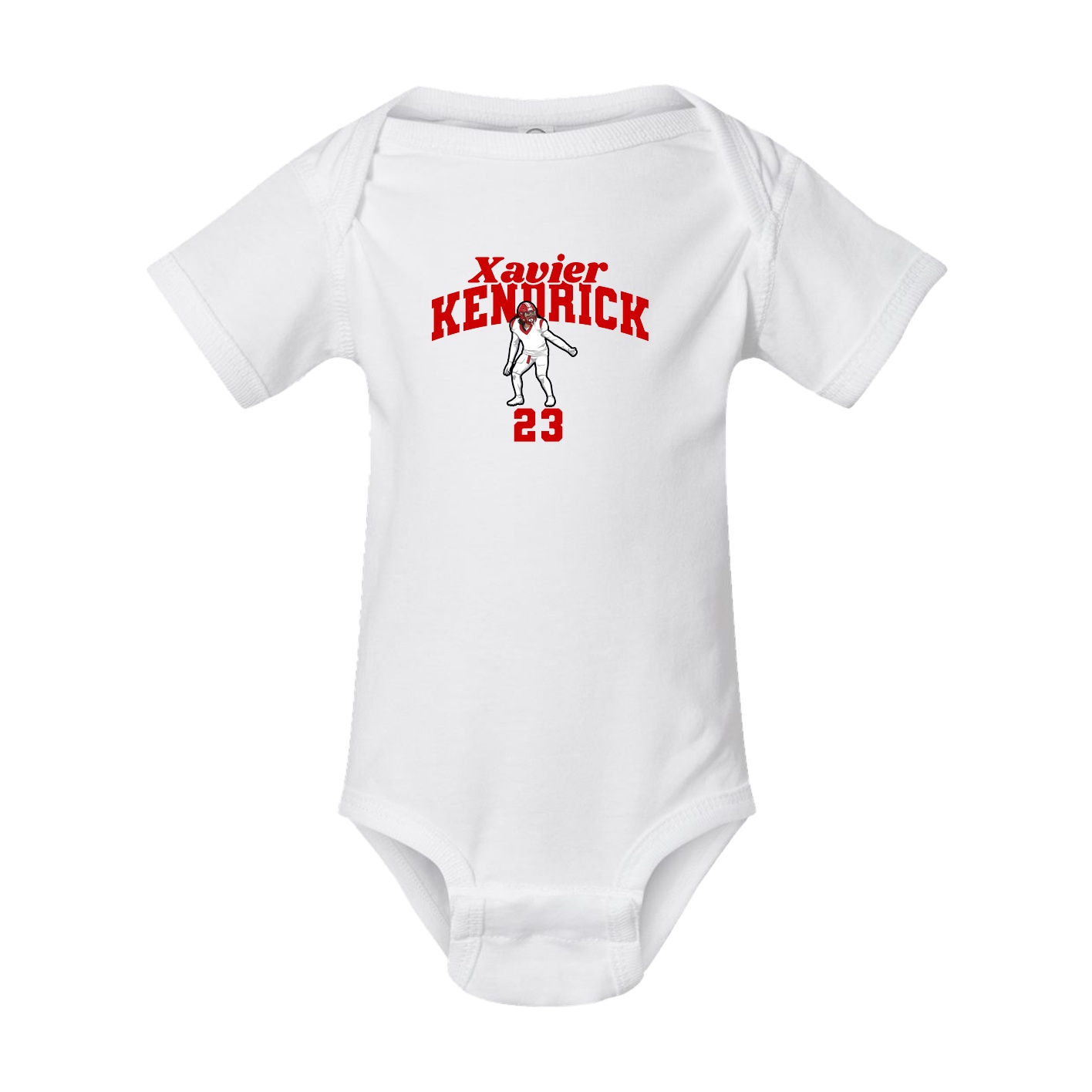 Baby Onesie — Signature Arch in White
