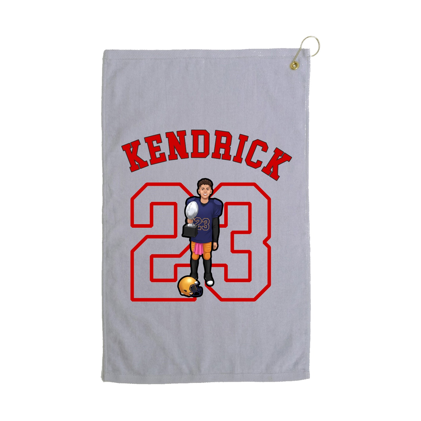Golf Towel — Shirsey Arch in Grey