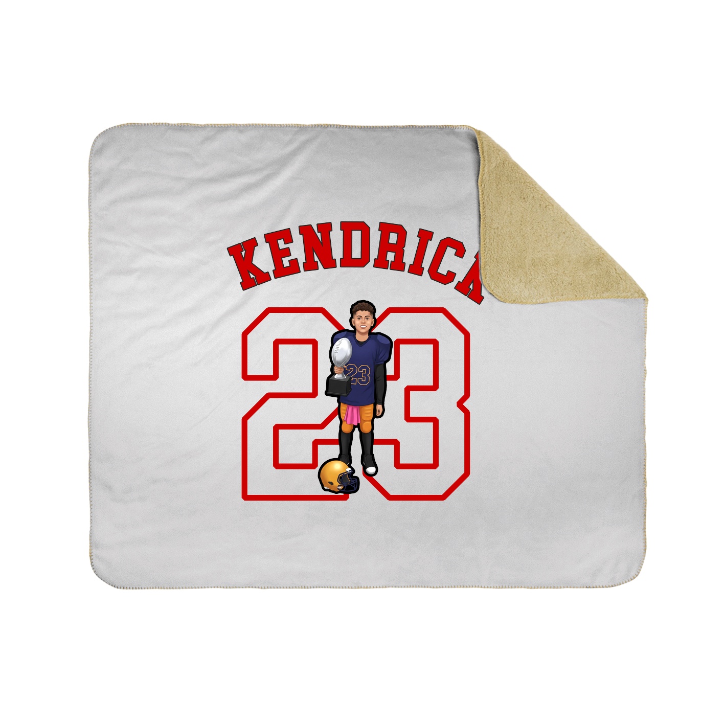 Throw Blanket — Shirsey Arch in White