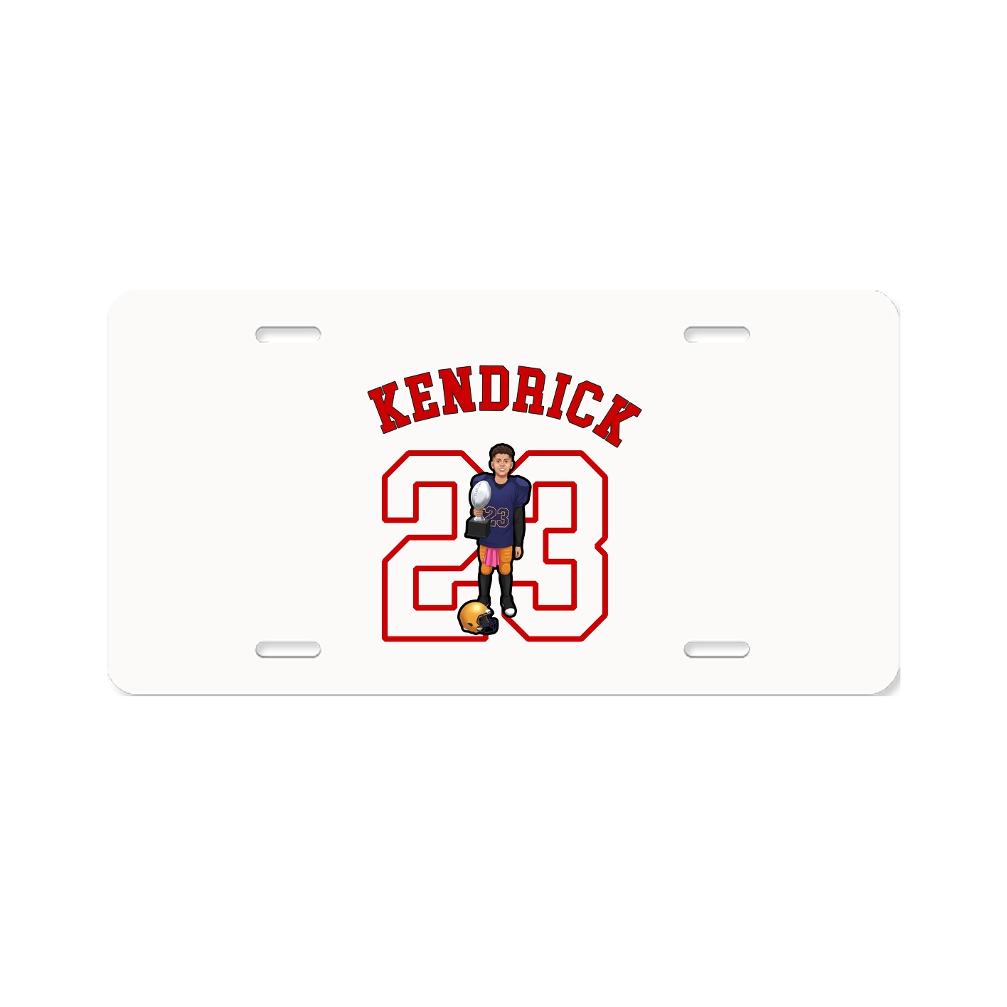 License Plate — Shirsey Arch in Classic