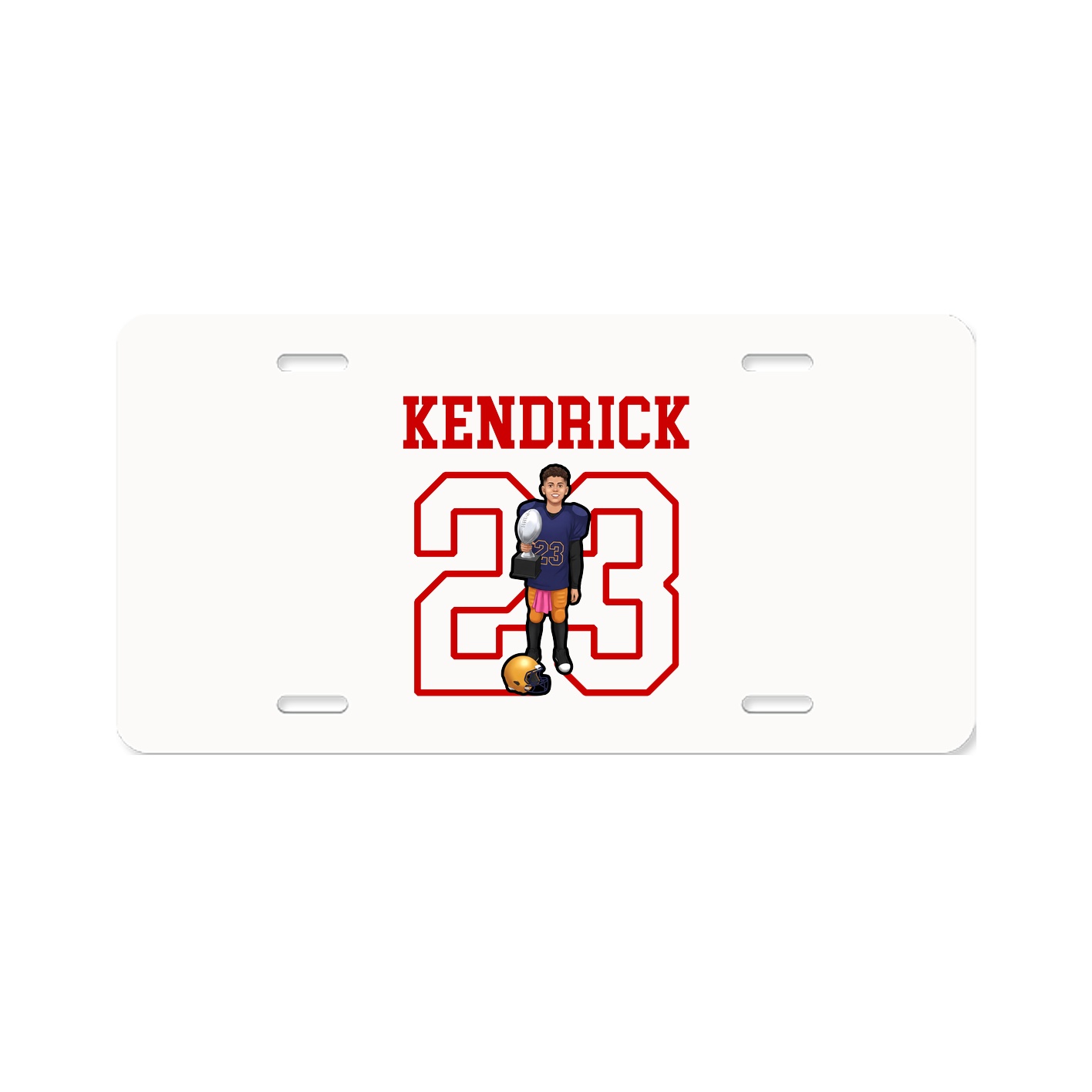 License Plate — Shirsey in Classic