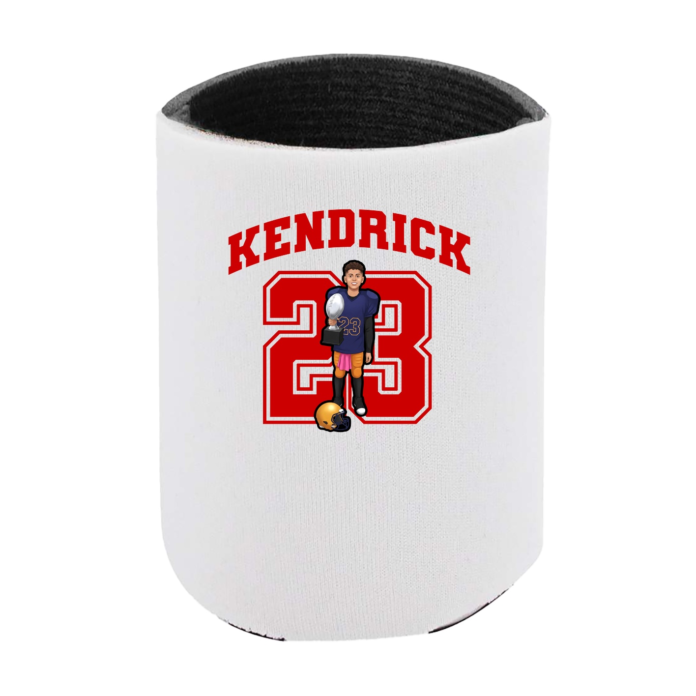 Can Holder — Number in White