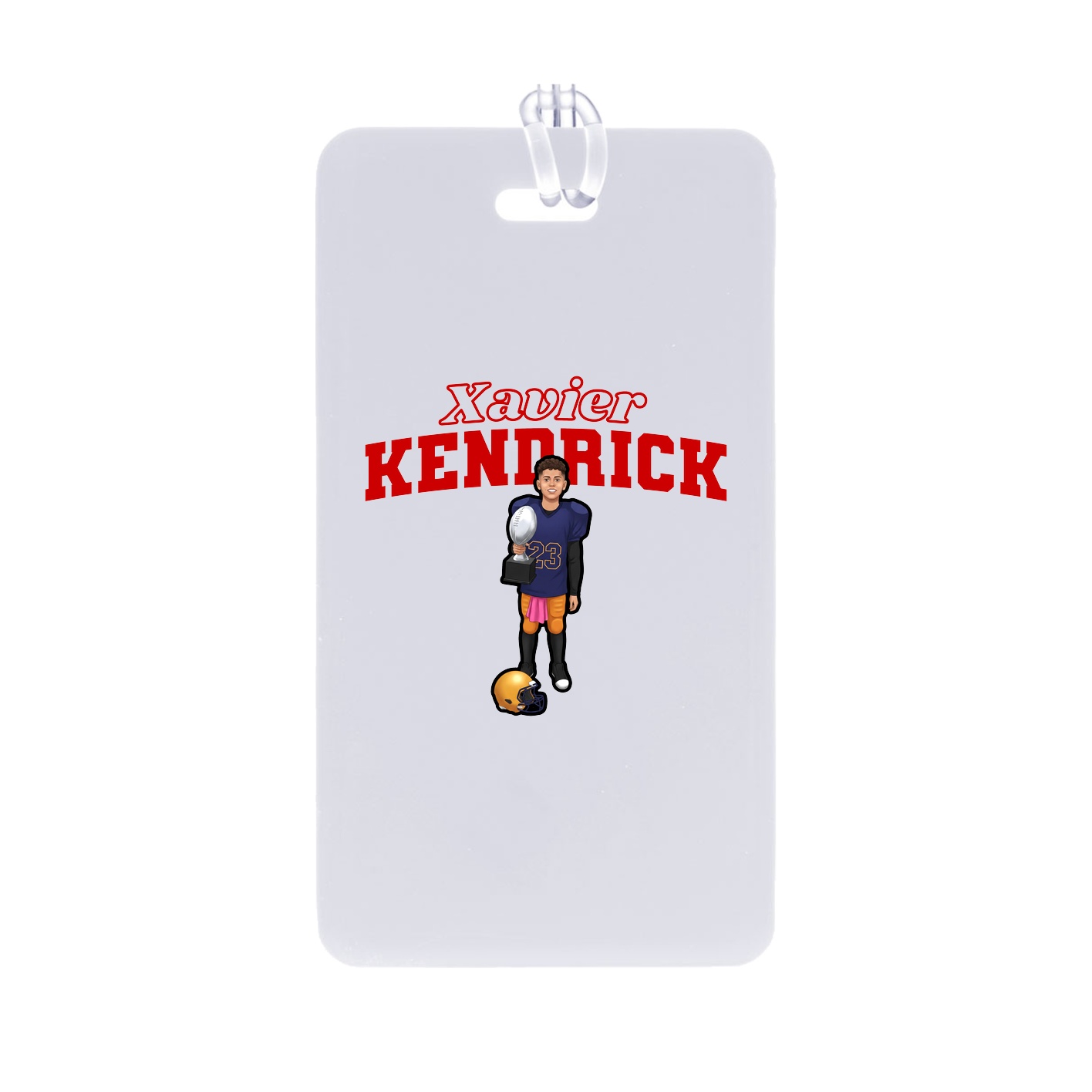 Bag Tag — Name Arch in Classic
