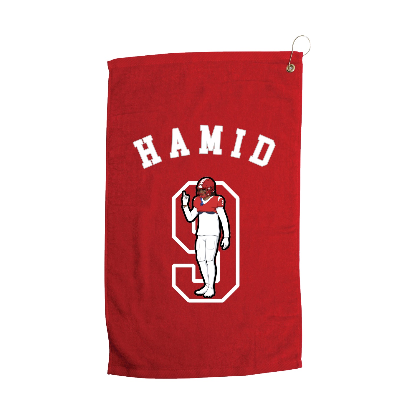 Golf Towel — Shirsey Arch in Red