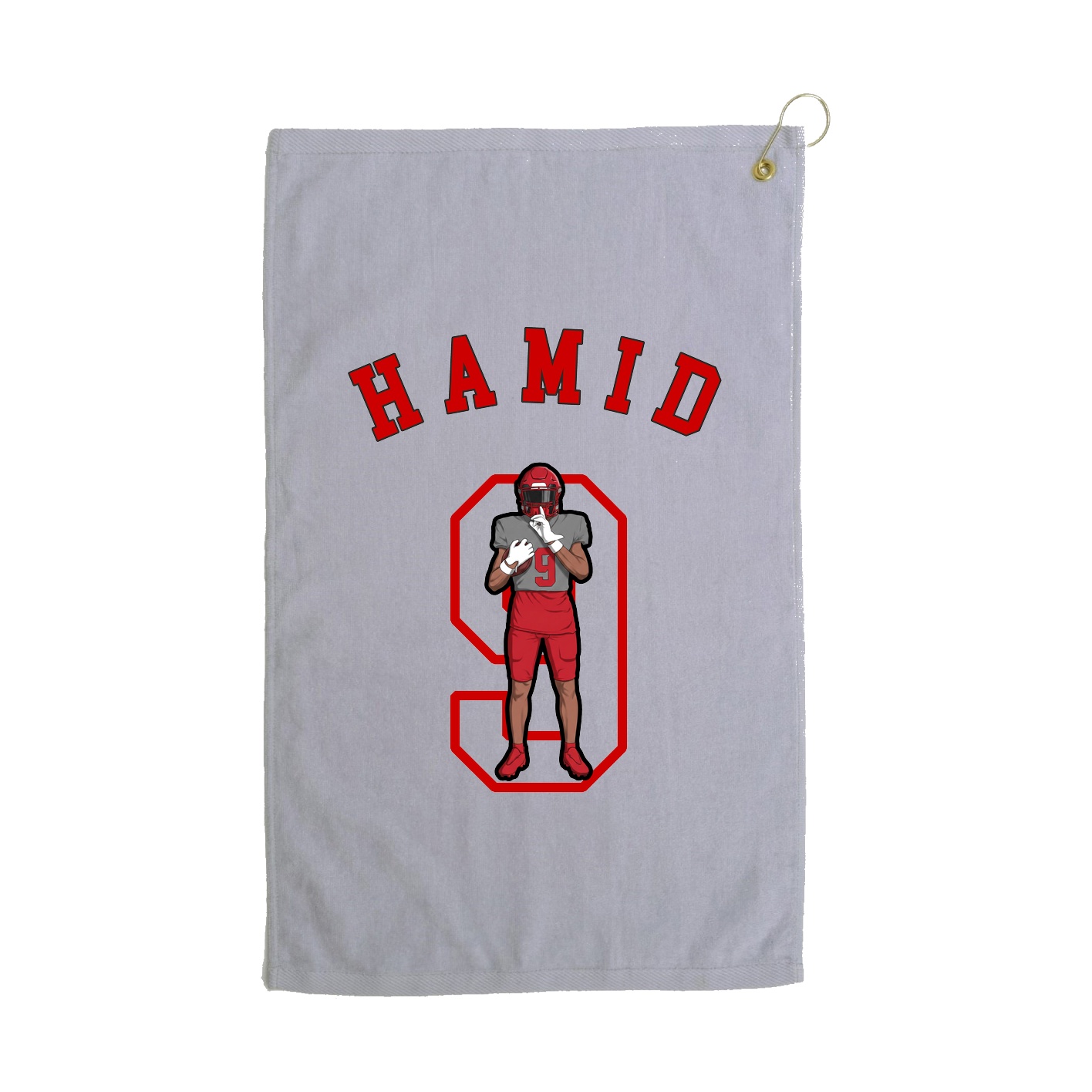 Golf Towel — Shirsey Arch in Grey