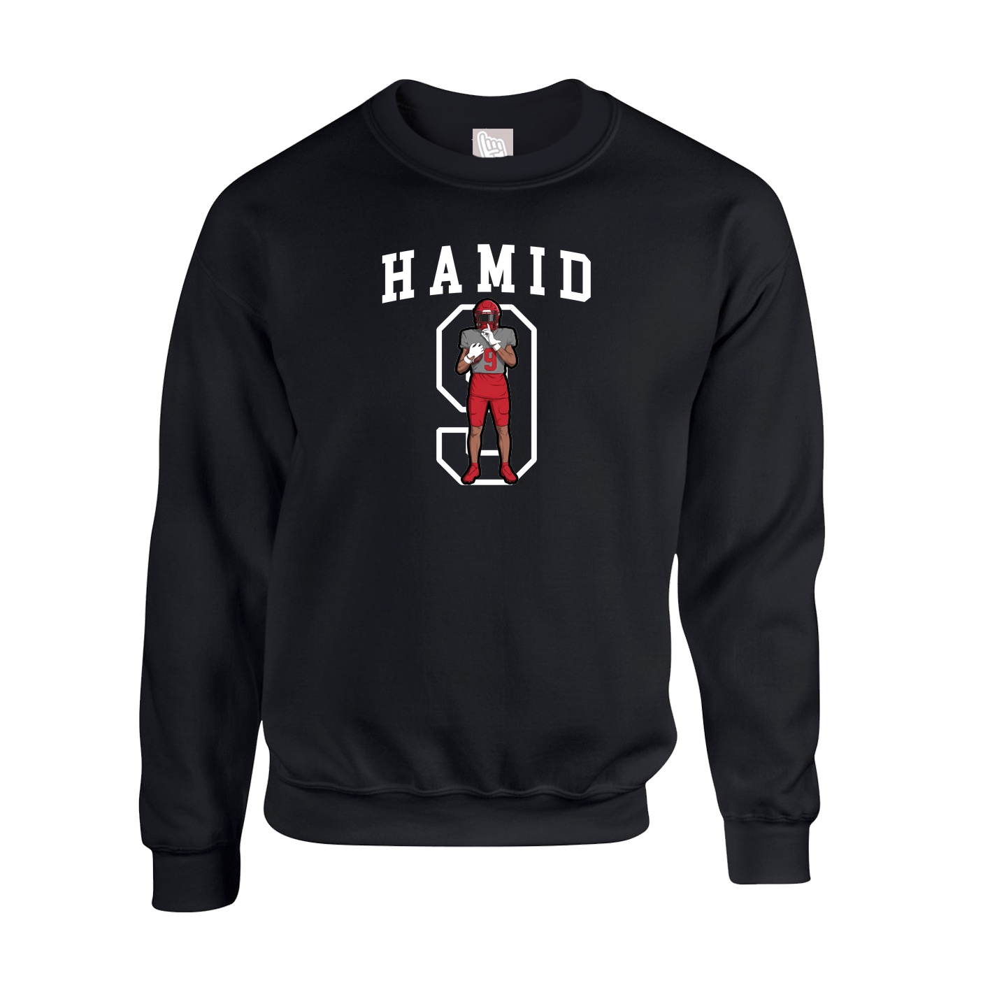 Fleece Crew — Shirsey in Black