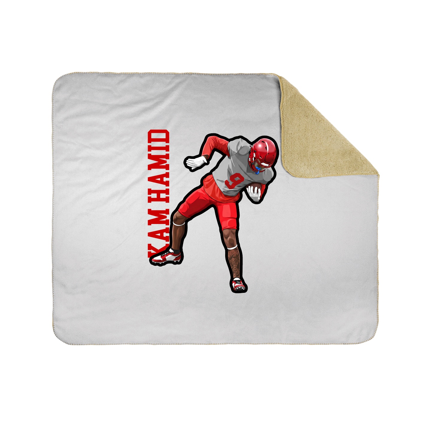 50x60 Sherpa Lined Throw Blanket