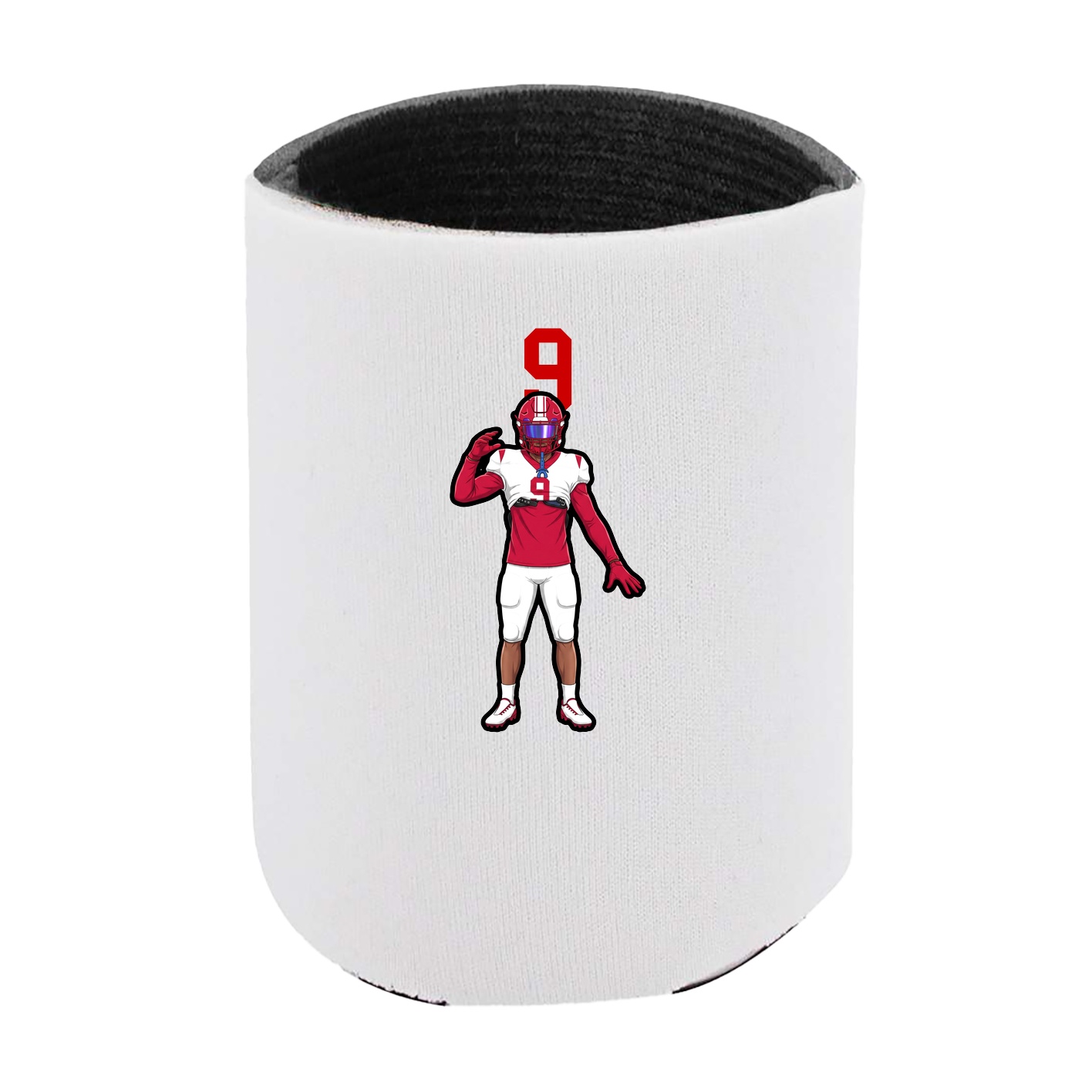 Can Holder — Number Top in White