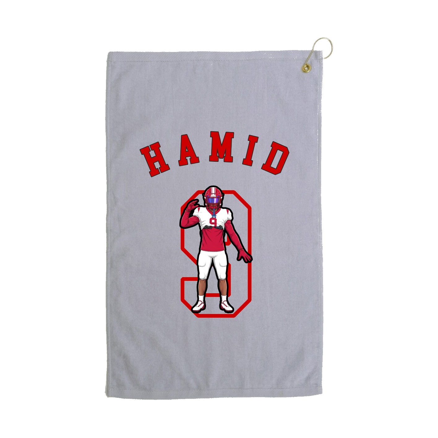 Golf Towel — Shirsey Arch in Grey