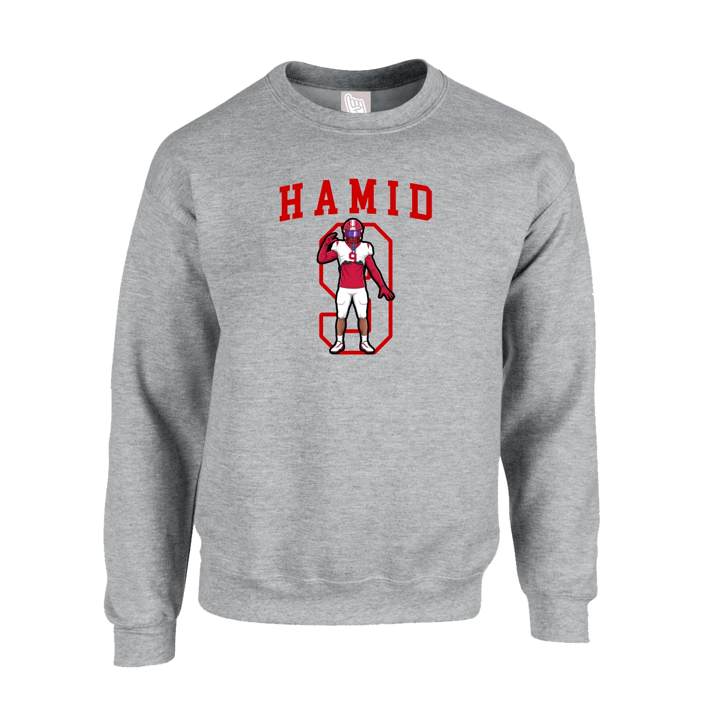 Fleece Crew — Shirsey in Grey