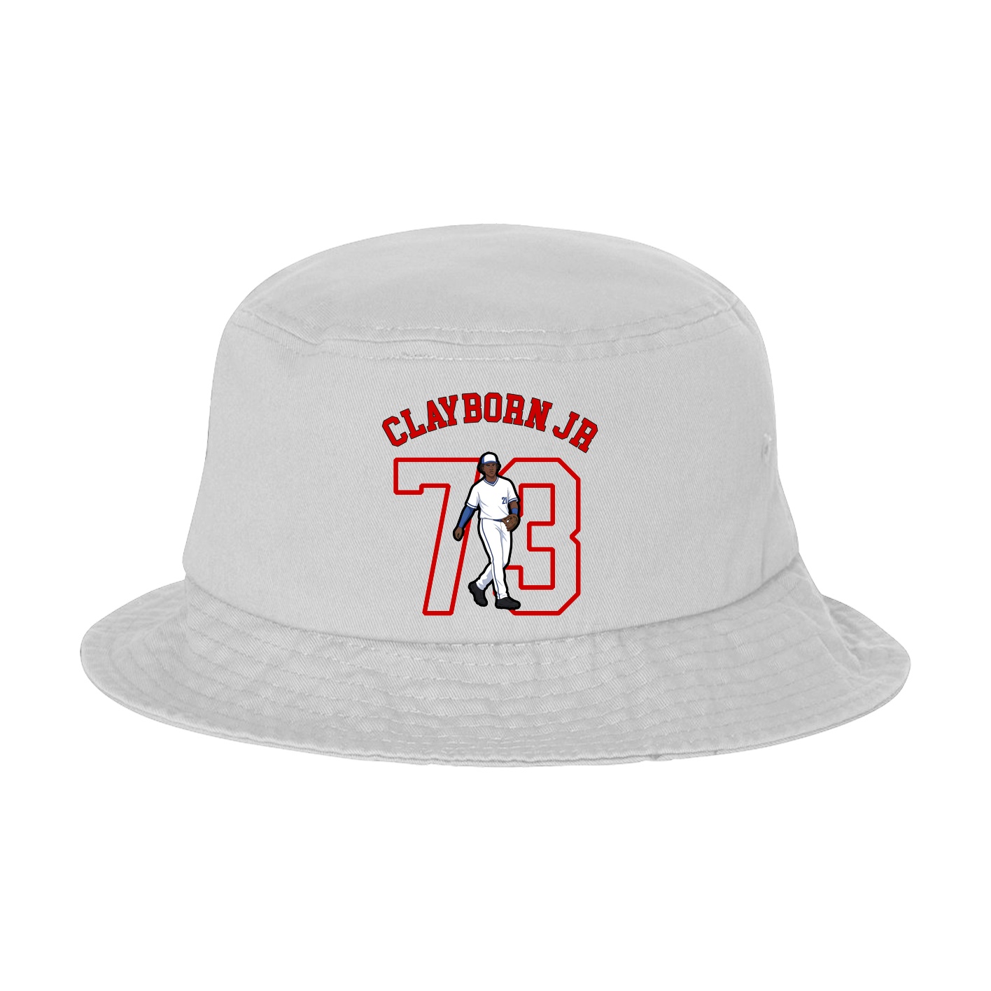 Bucket Cap — Shirsey Arch in White