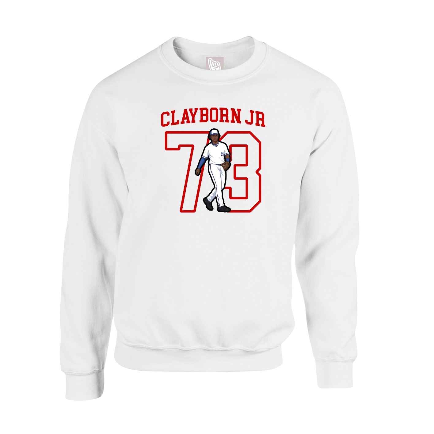 Fleece Crew — Shirsey in White