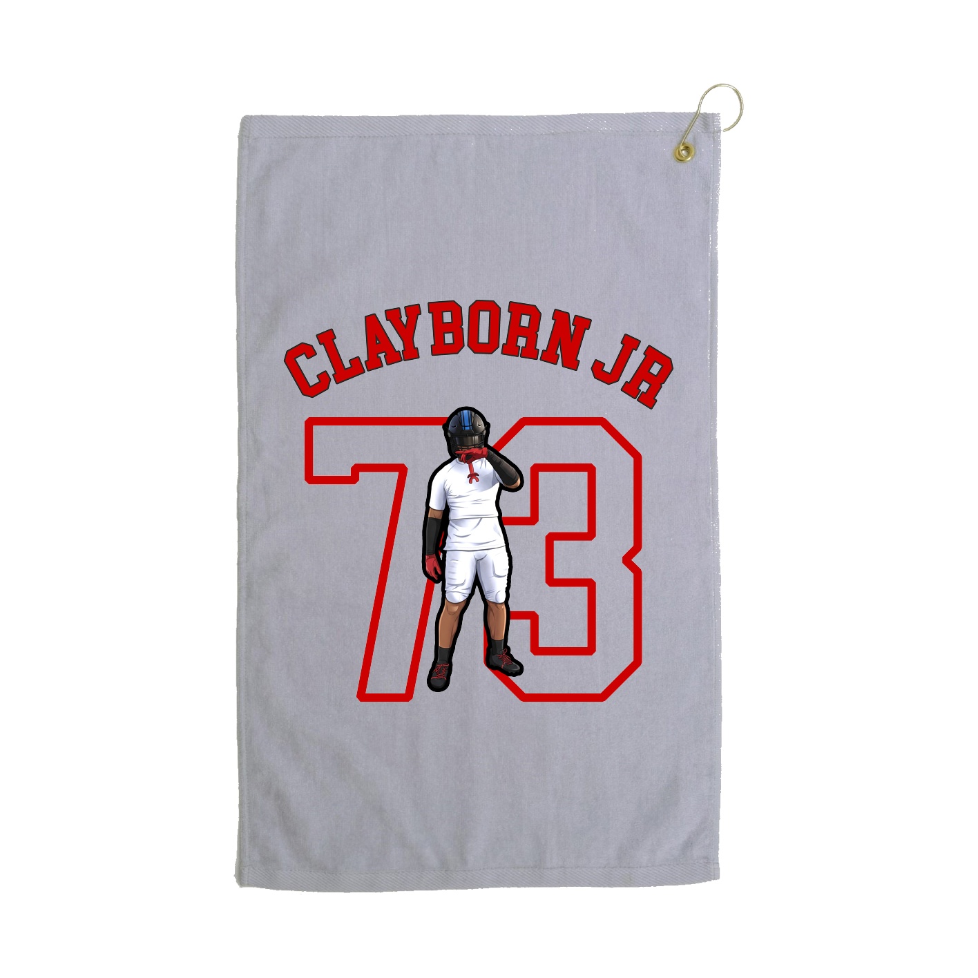 Golf Towel — Shirsey Arch in Grey