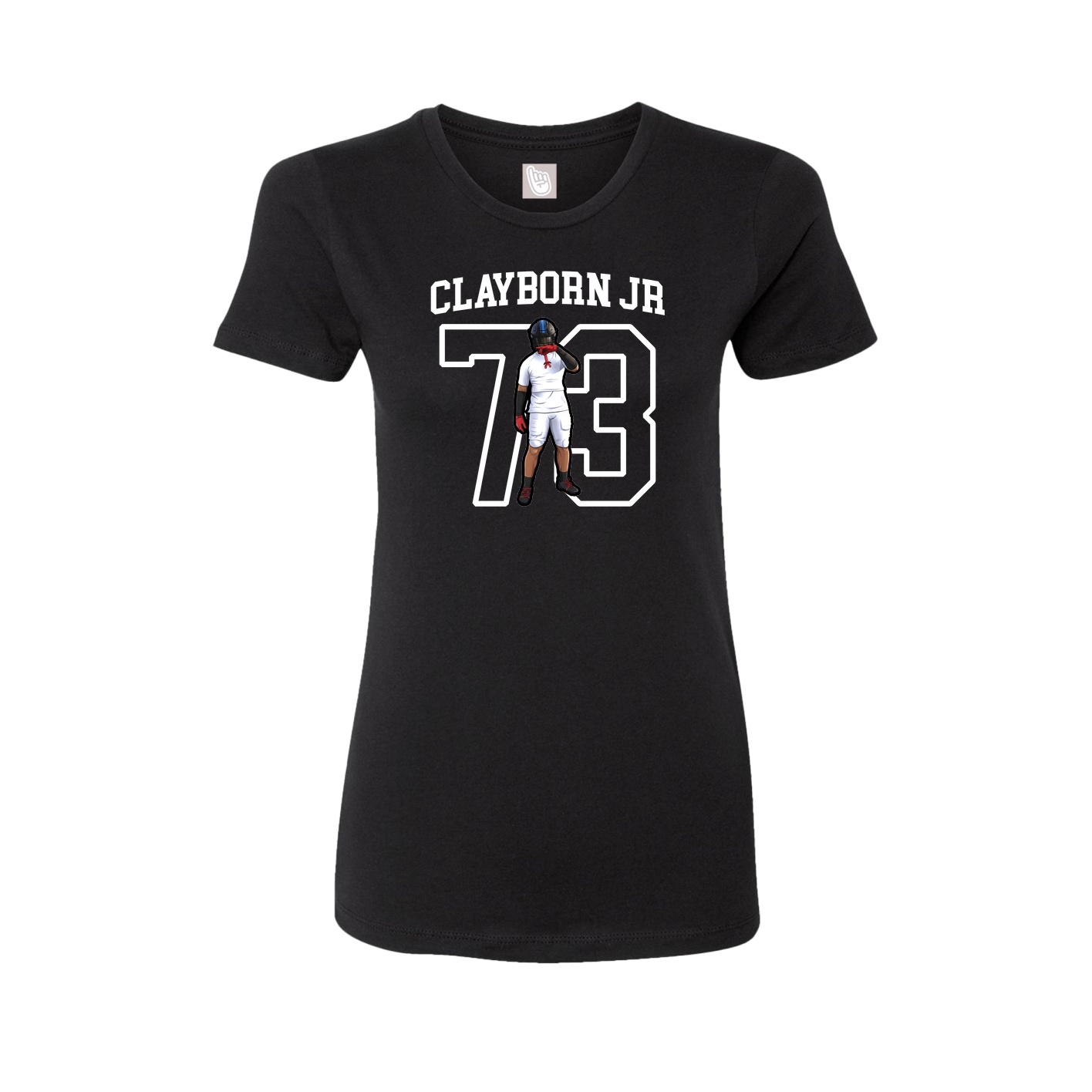 Fitted Women's Tee — Shirsey in Black