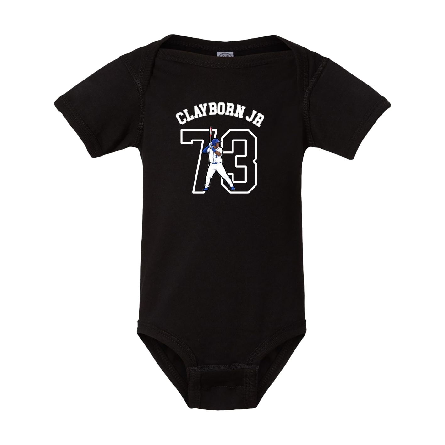 Baby Onesie — Shirsey Arch in Black