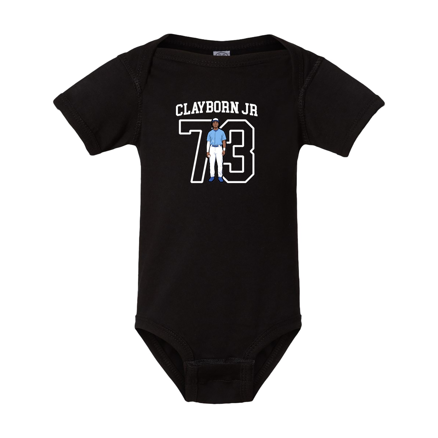 Baby Onesie — Shirsey in Black