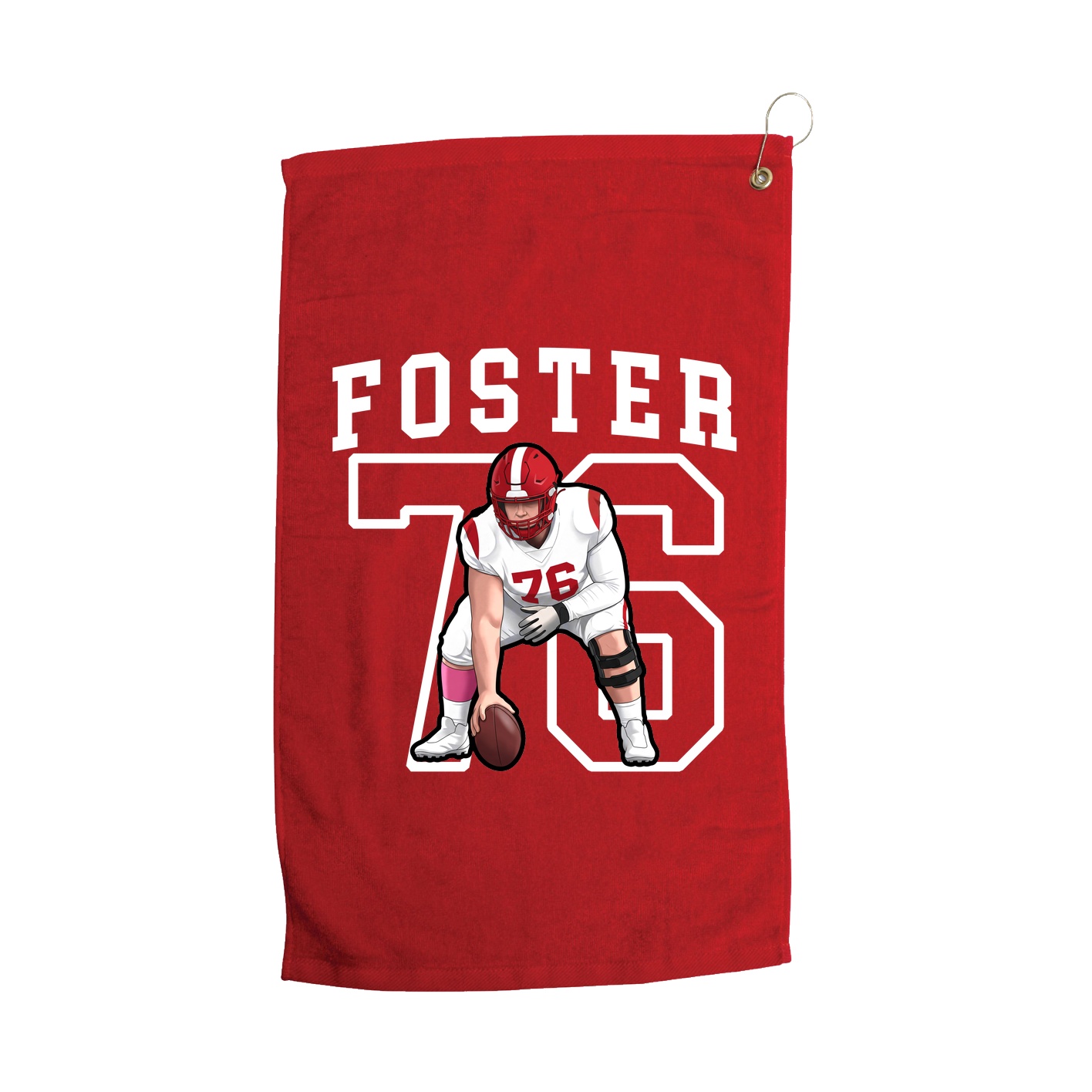 Golf Towel — Shirsey in Red