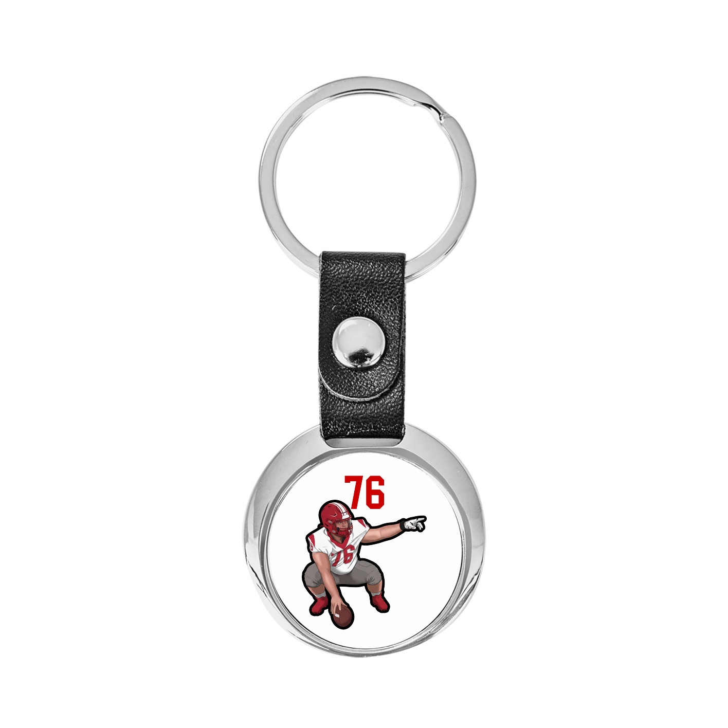 Key Chain — Number Top in Classic