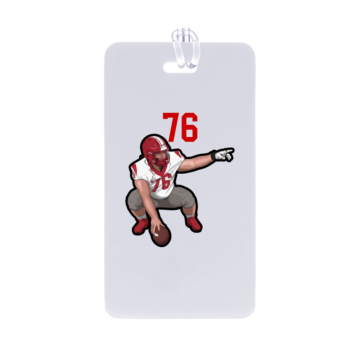 Bag Tag — Number Top in Classic