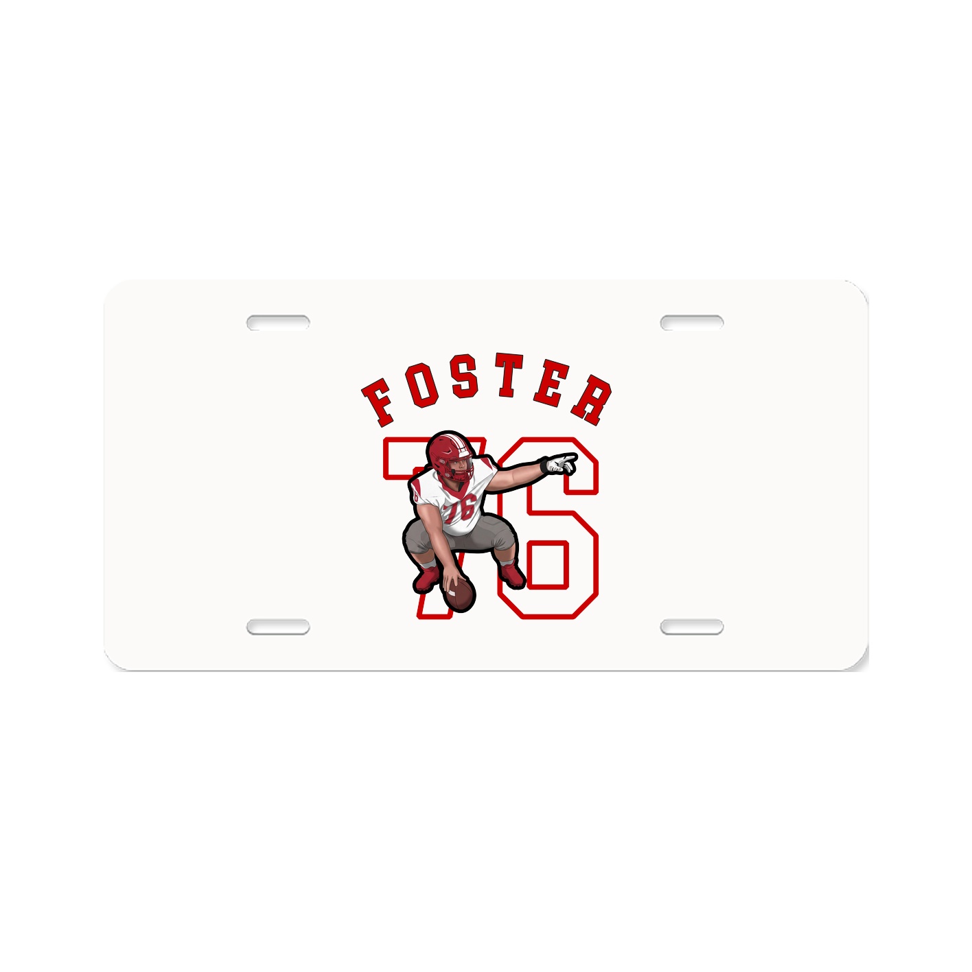 License Plate — Shirsey Arch in Classic