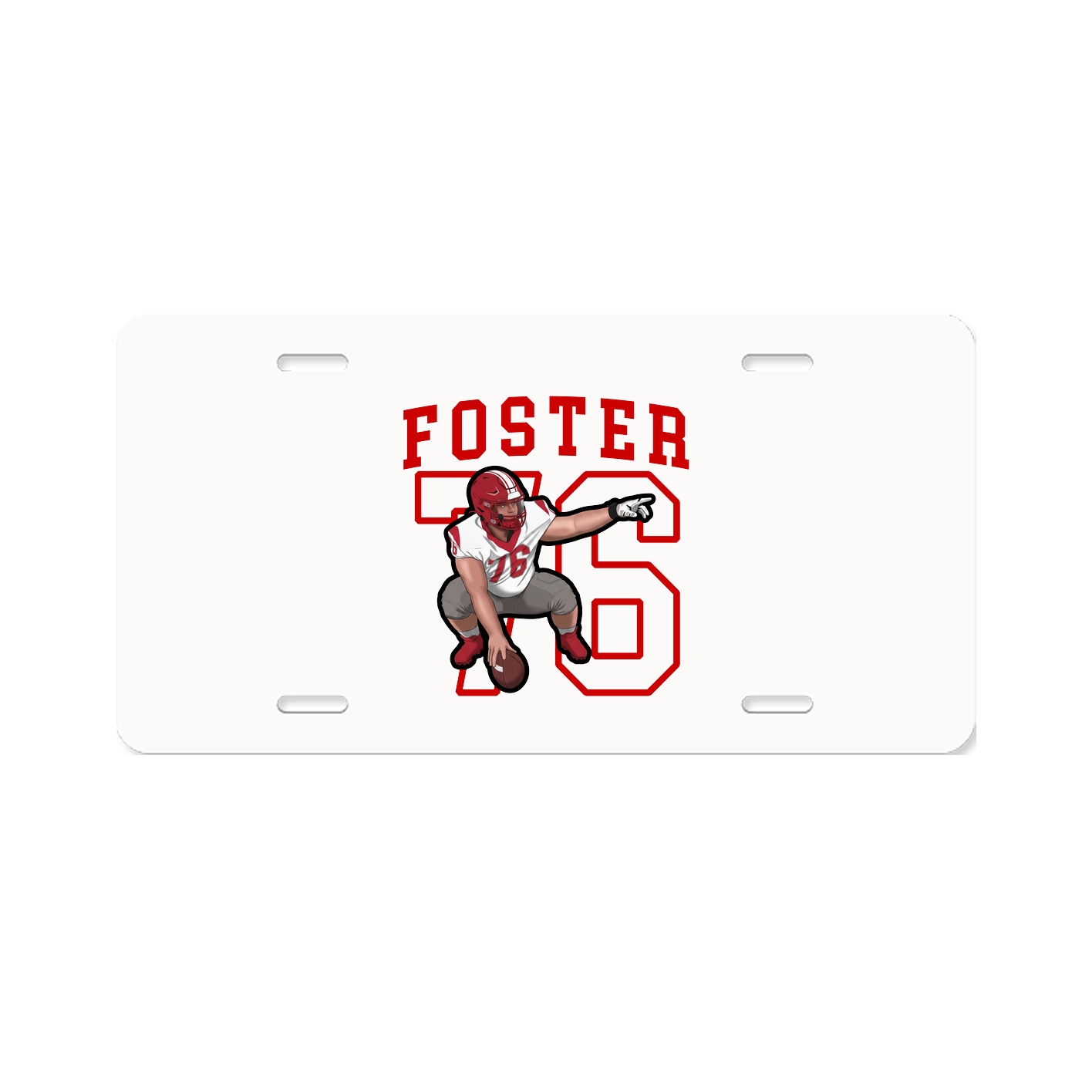 Aluminum License Plate