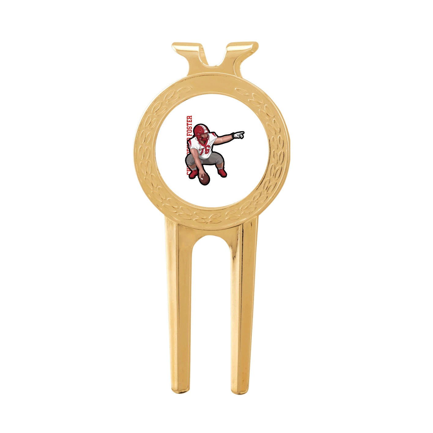 Divot Tool with Ball Marker — Name Vertical in Classic