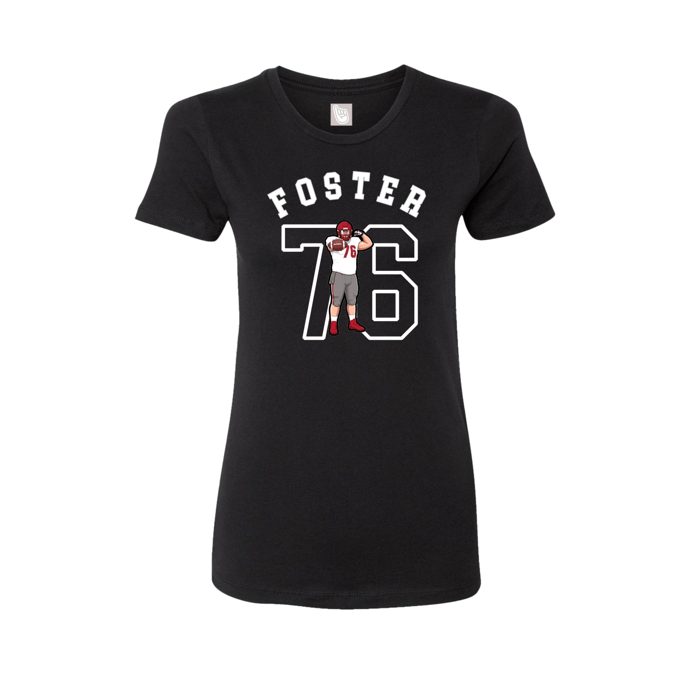Womens Tee — Shirsey Arch in Black