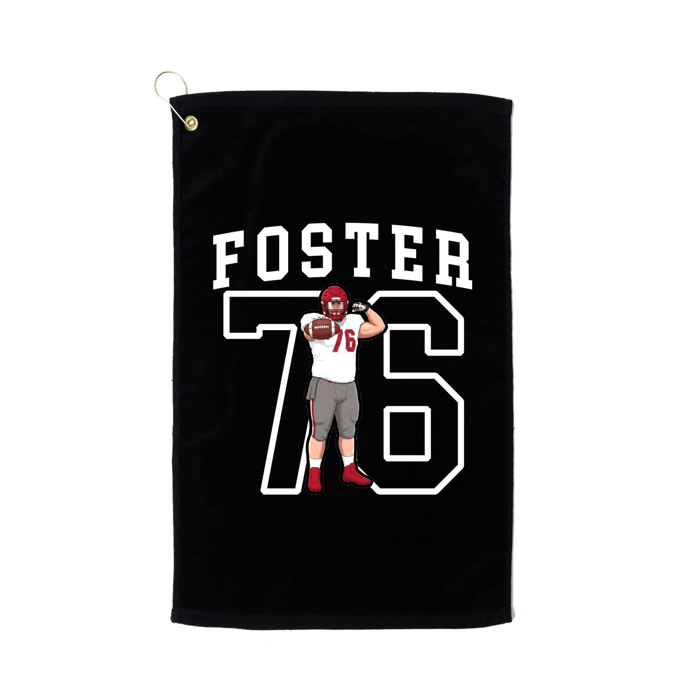 Golf Towel — Shirsey in Black