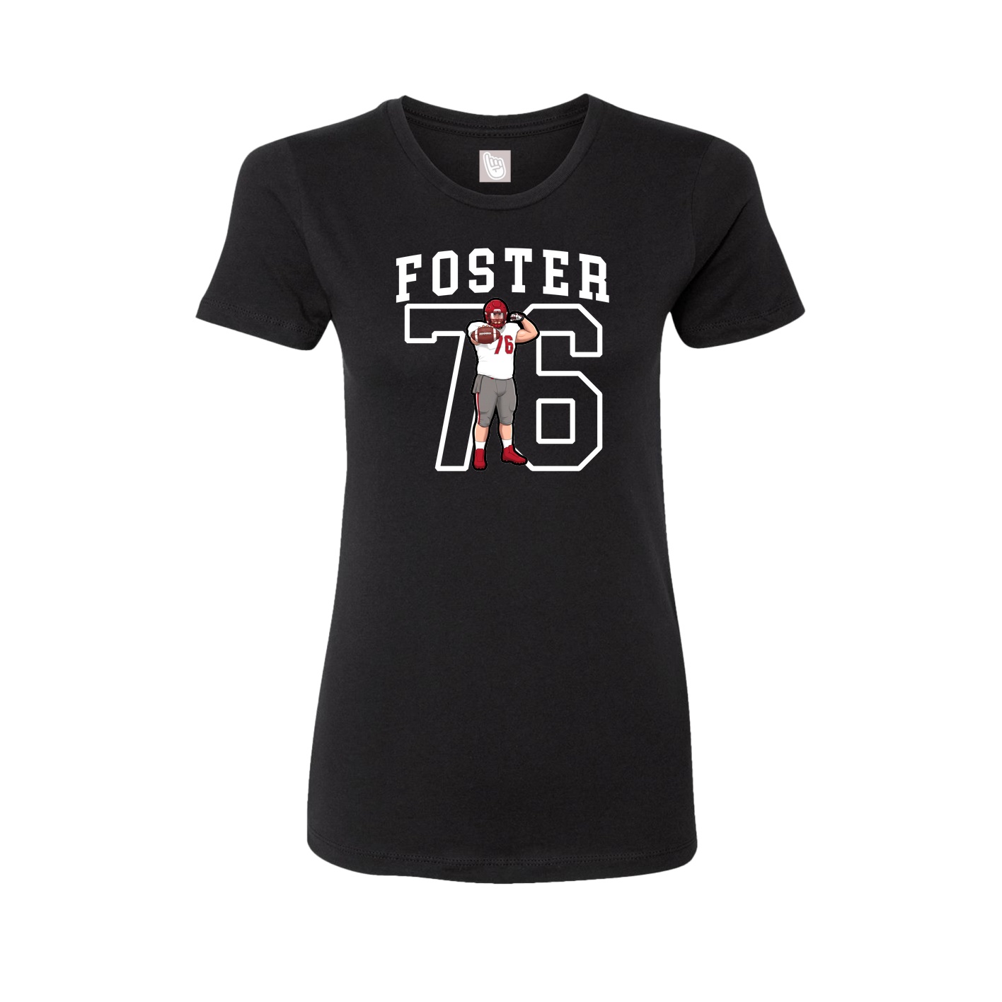 Fitted Women's Tee — Shirsey in Black