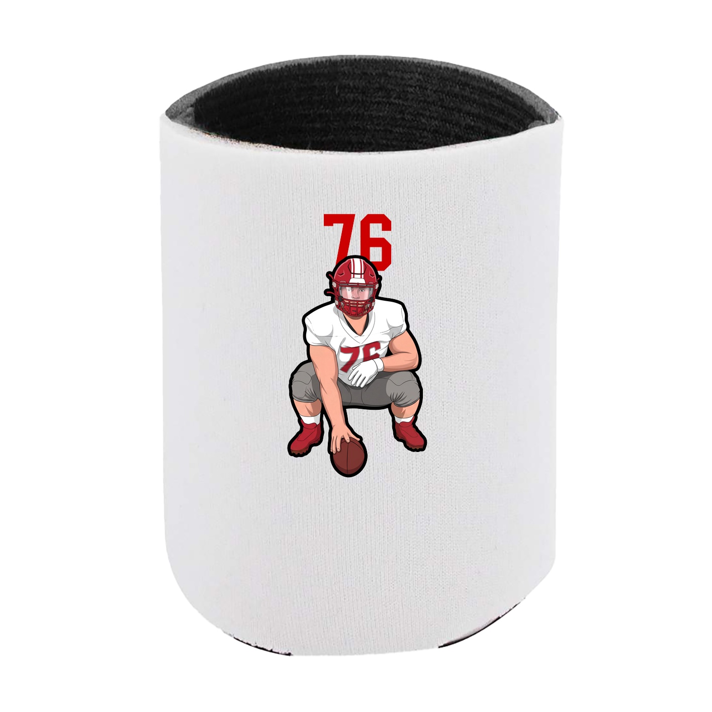 Can Holder — Number Top in White