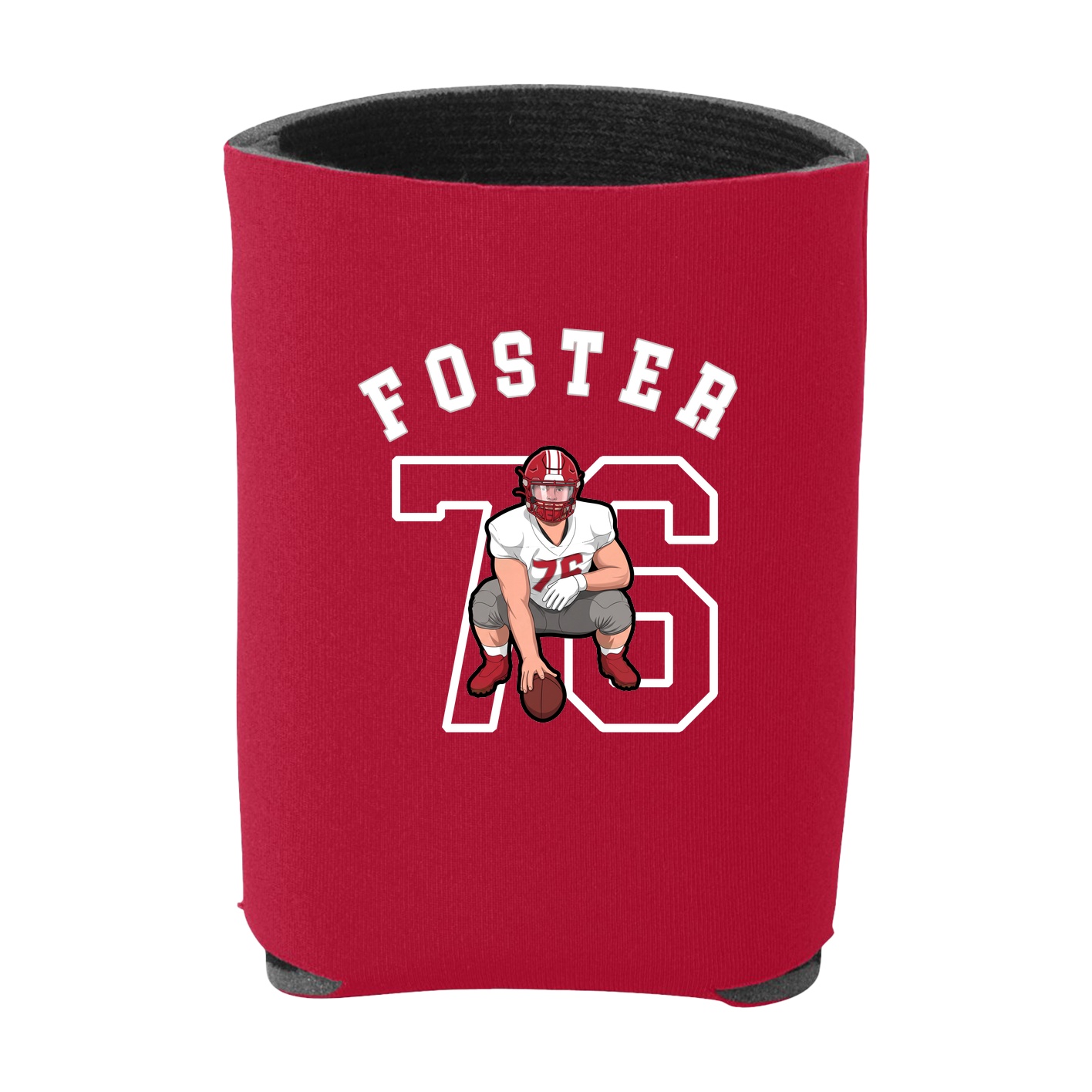 Can Holder — Shirsey Arch in Red