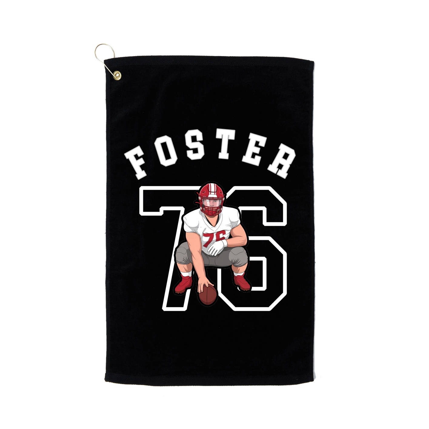 Terry Velour Golf Towel