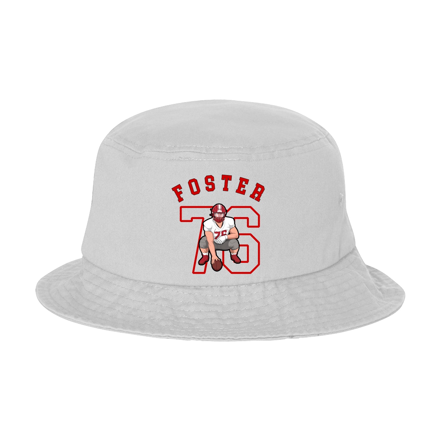 Bucket Cap — Shirsey Arch in White