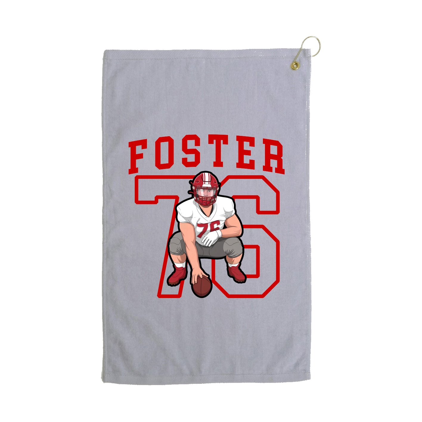 Golf Towel — Shirsey in Grey