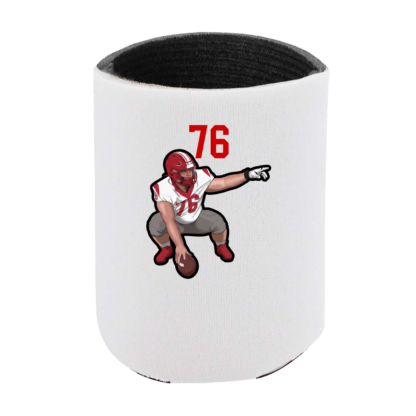 Can Holder — Number Top in White