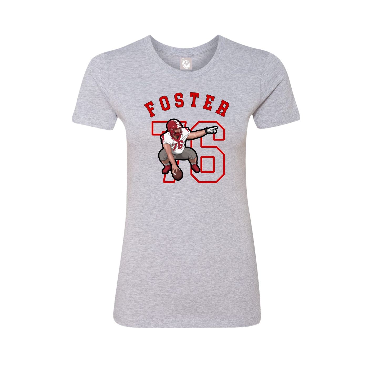 Womens Tee — Shirsey Arch in Grey