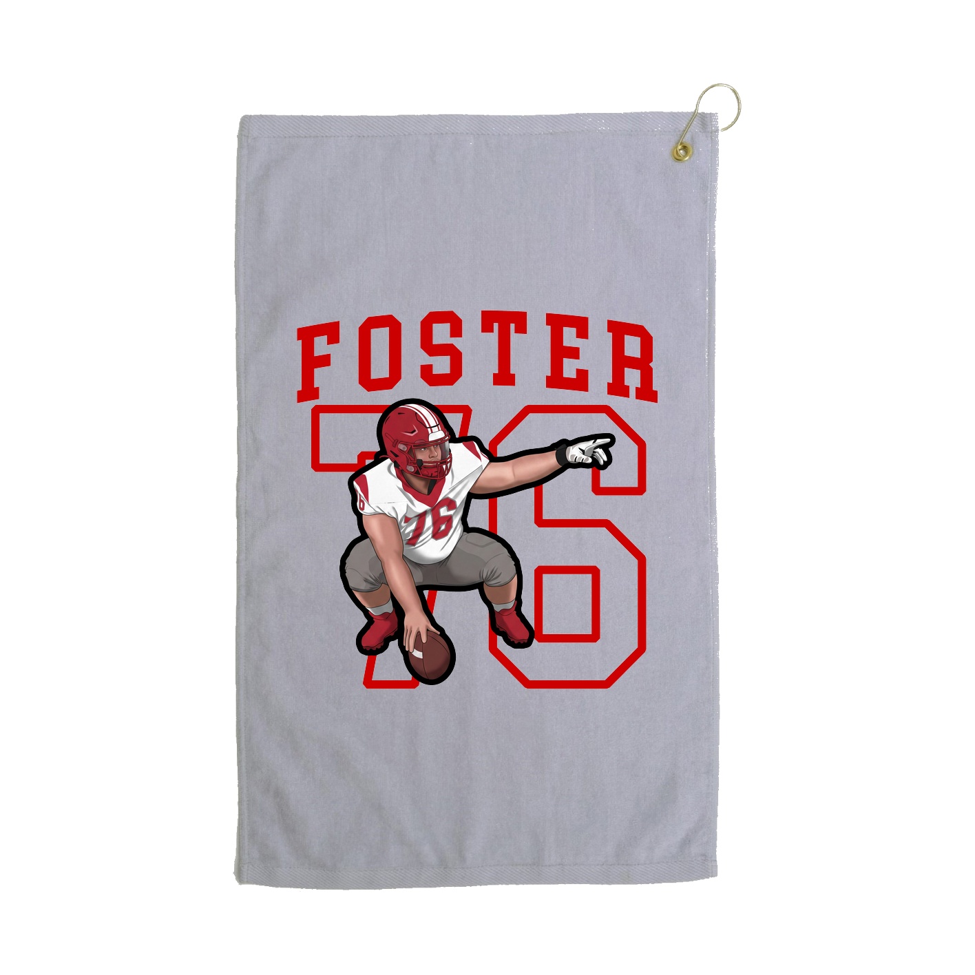 Golf Towel — Shirsey in Grey