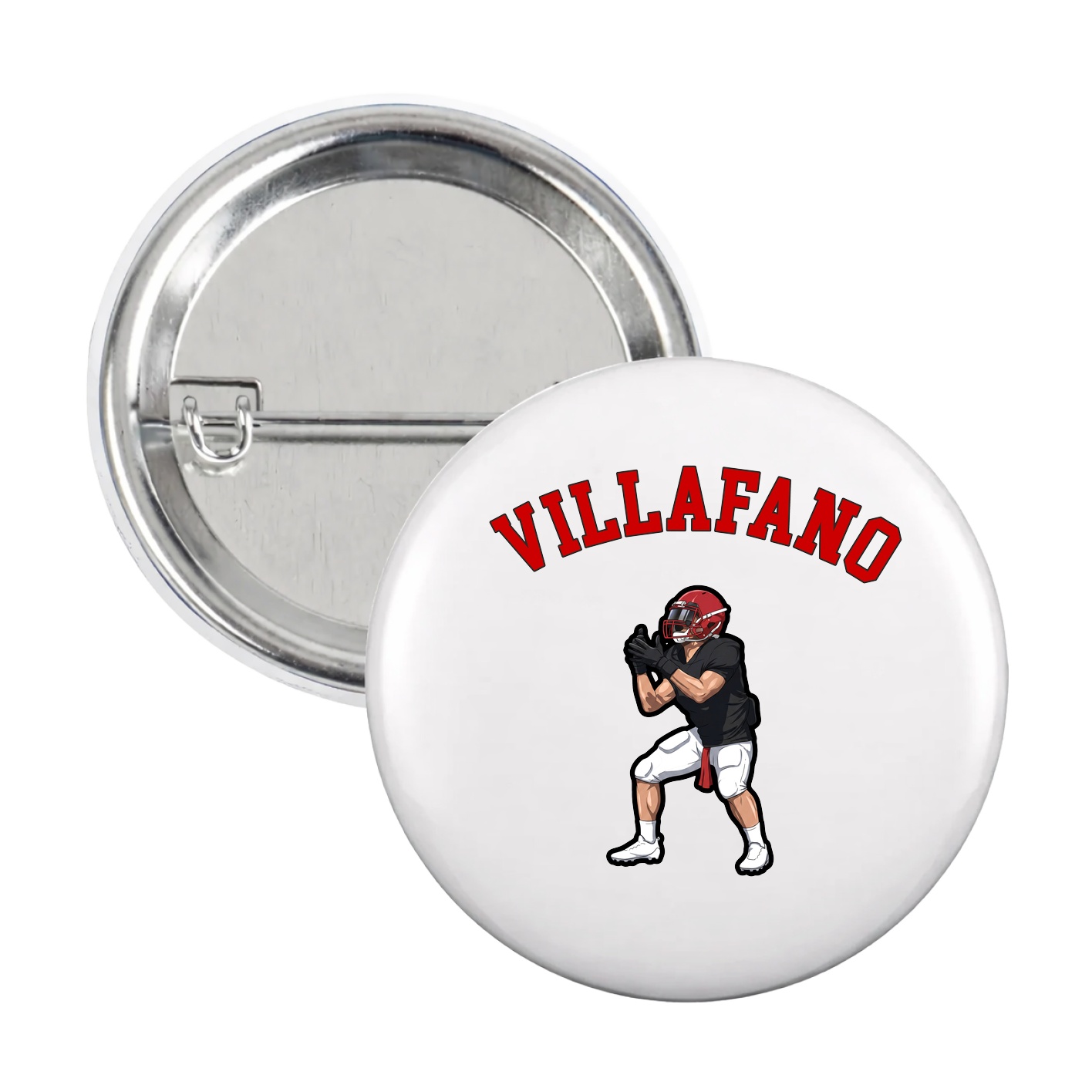 Game Day Button — Shirsey Arch in White