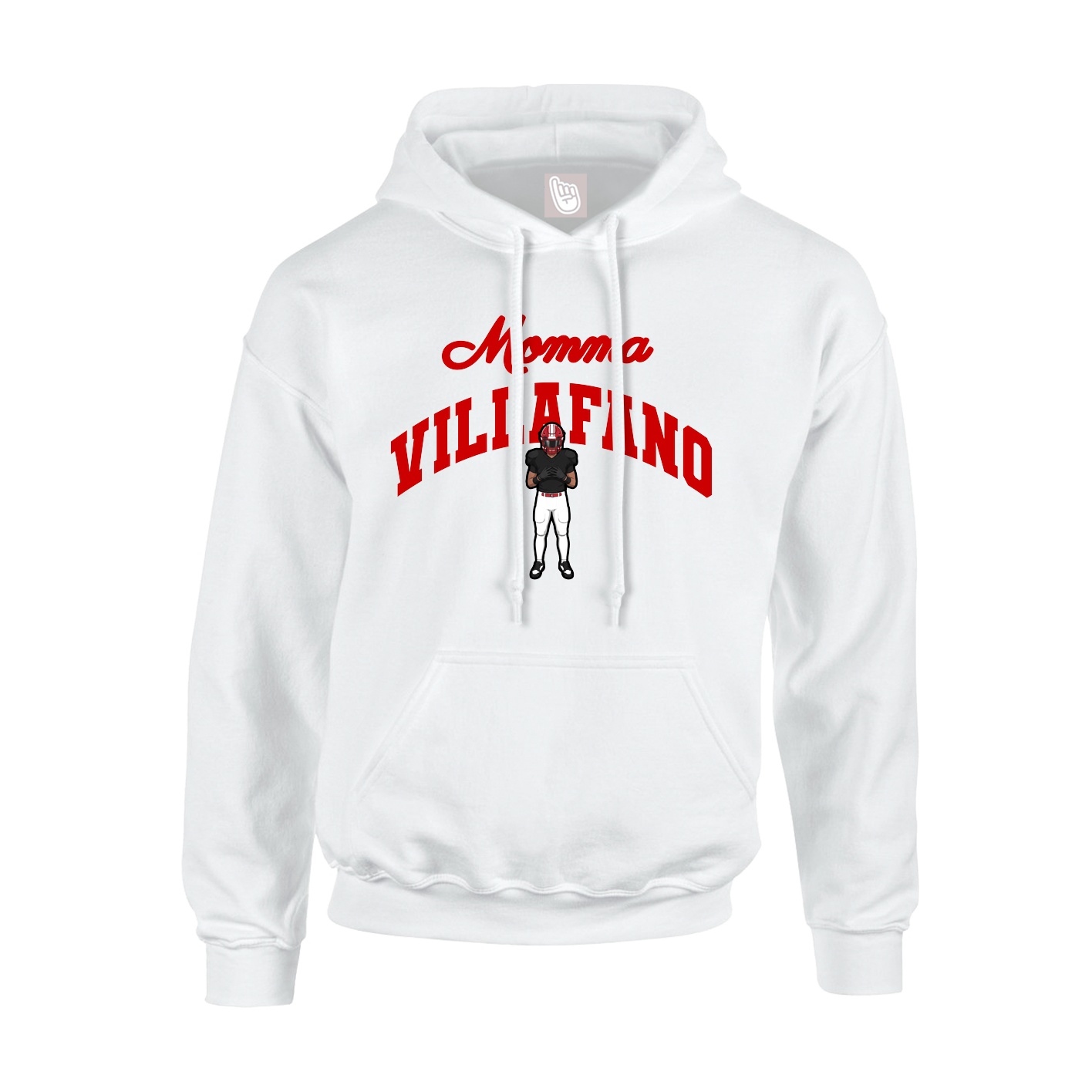 Youth Hoodie — Mothers Day Arch in White