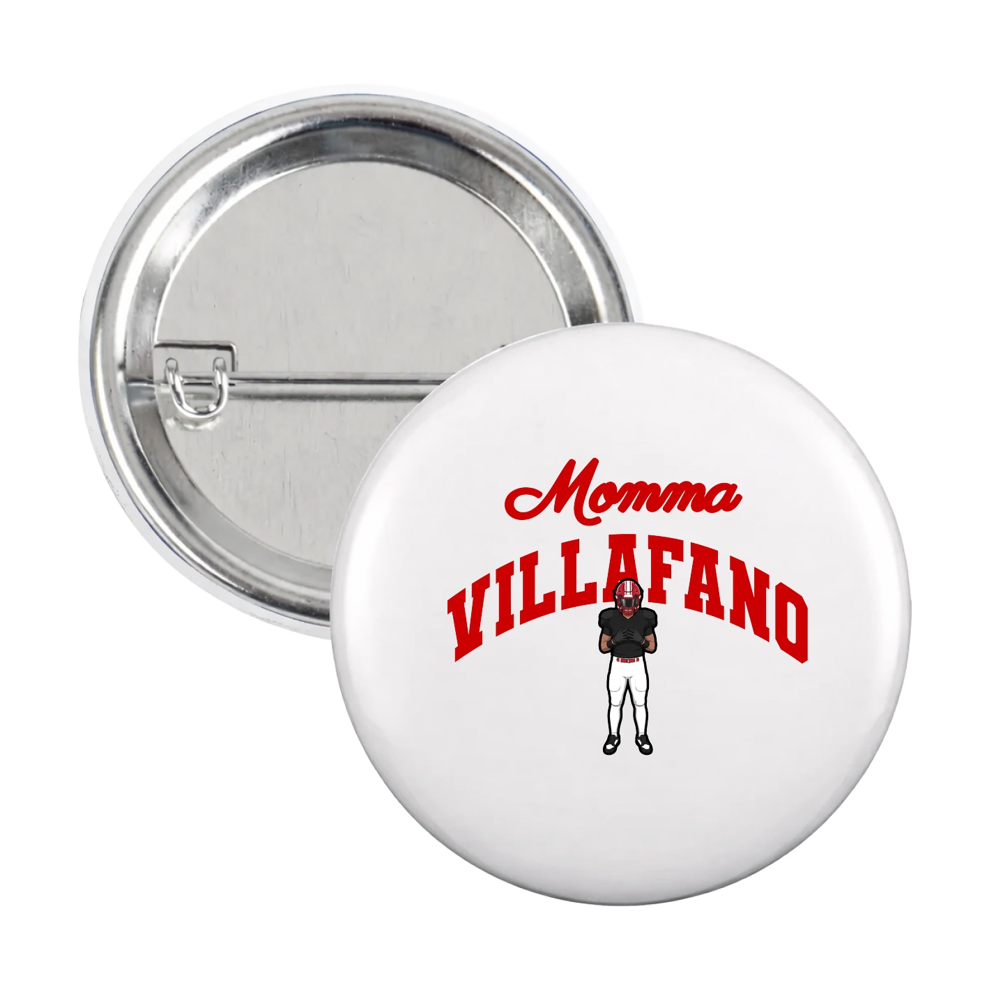 Game Day Button — Mothers Day Arch in White