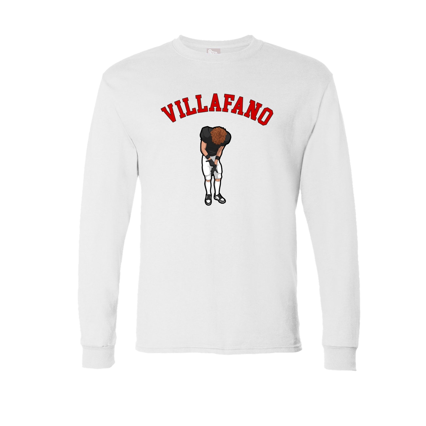 Long Sleeve Tee — Shirsey Arch in White