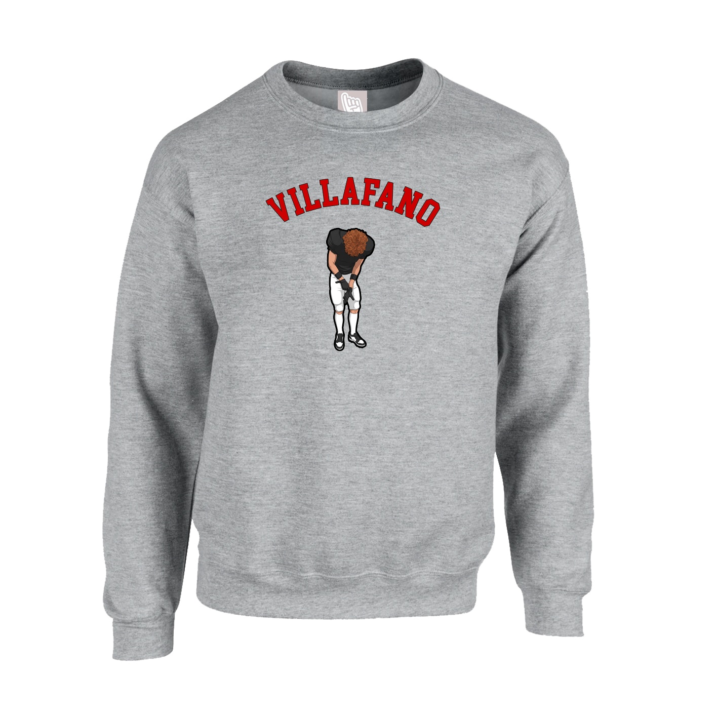 Fleece Crew — Shirsey Arch in Grey