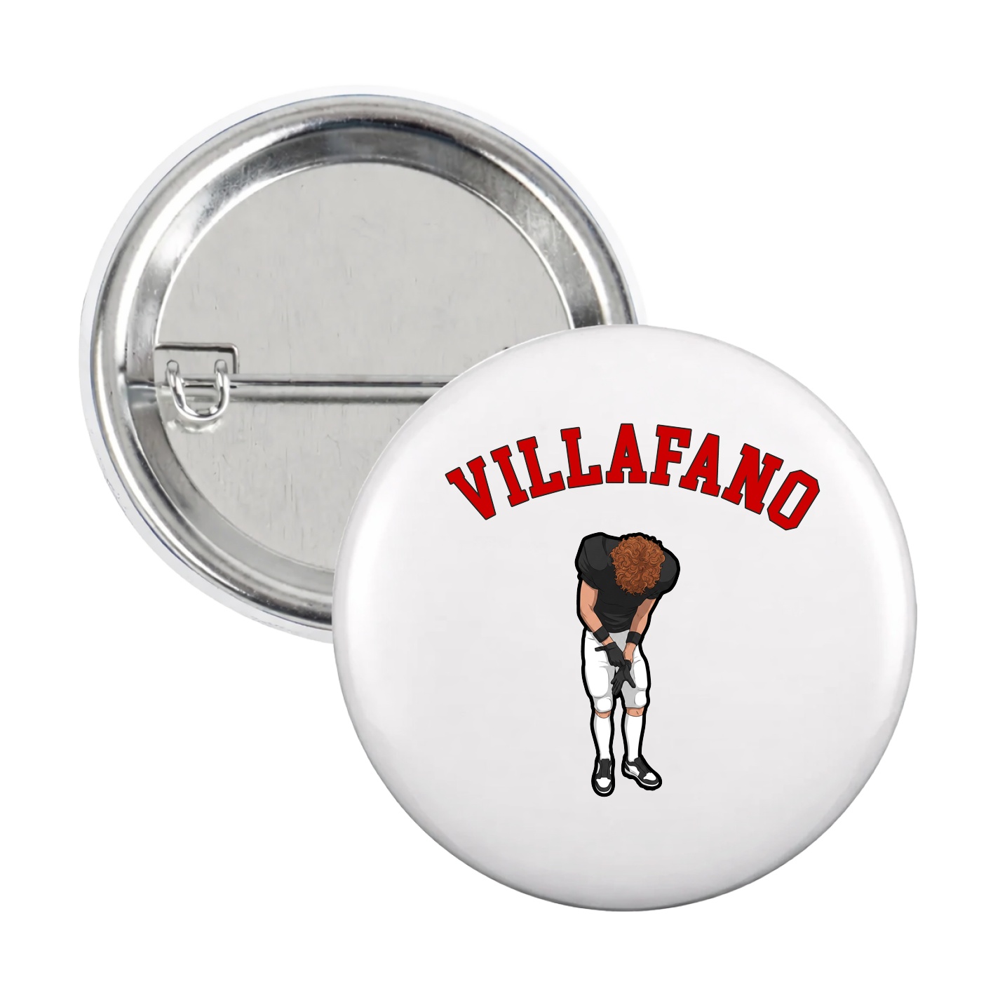 Game Day Button — Shirsey Arch in White